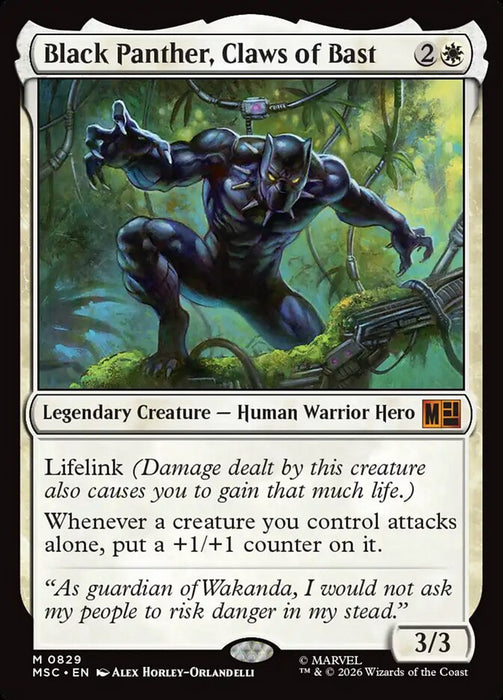 Black Panther, Claws of Bast - Legendary