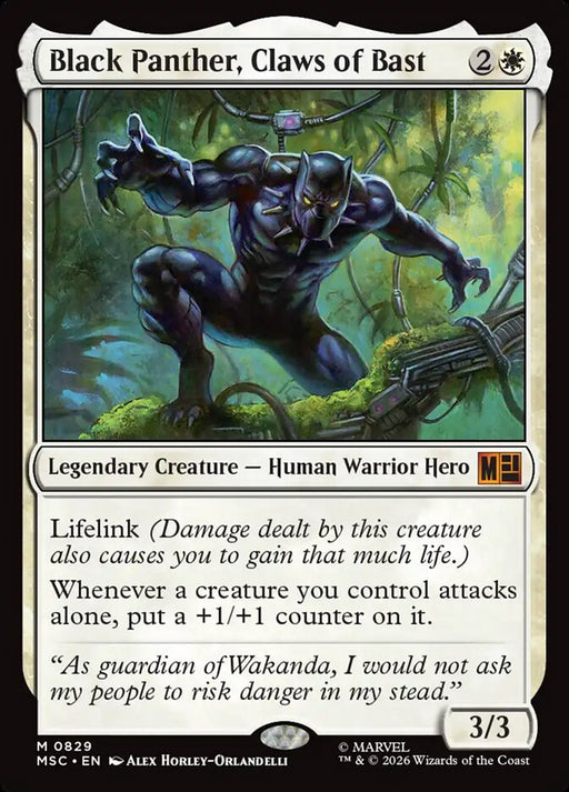 Black Panther, Claws of Bast - Legendary (Foil)