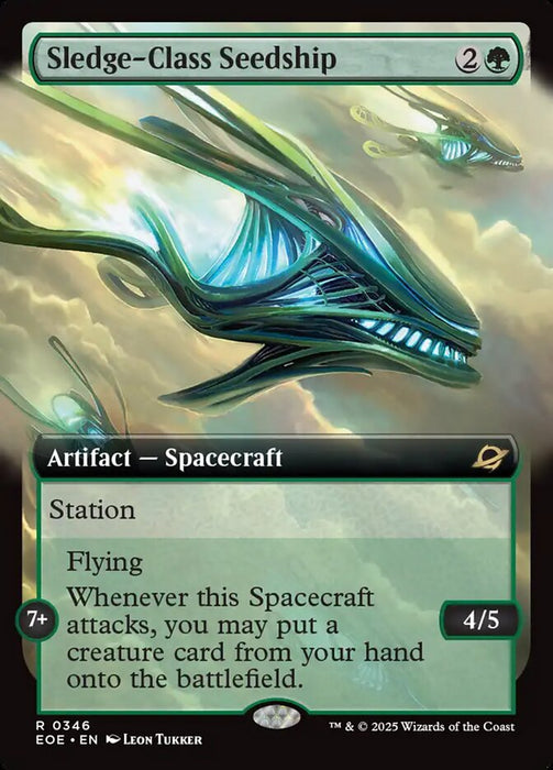 Sledge-Class Seedship - Extended Art (Foil)