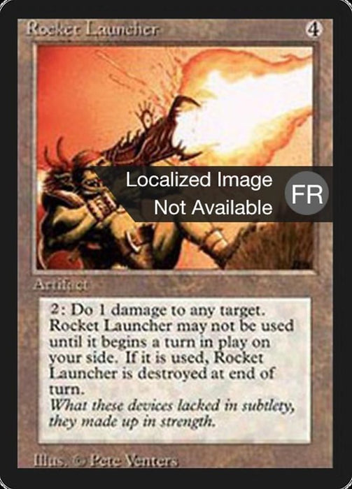 Lance-roquettes - Rocket Launcher