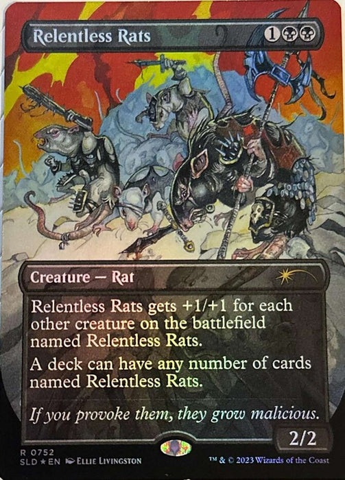 Relentless Rats - Borderless - Inverted (Foil)