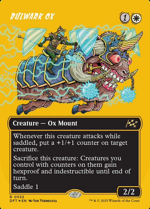 Bulwark Ox - Borderless - Inverted (Foil)