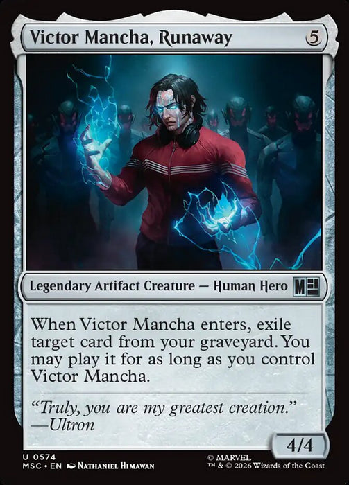 Victor Mancha, Runaway - Legendary