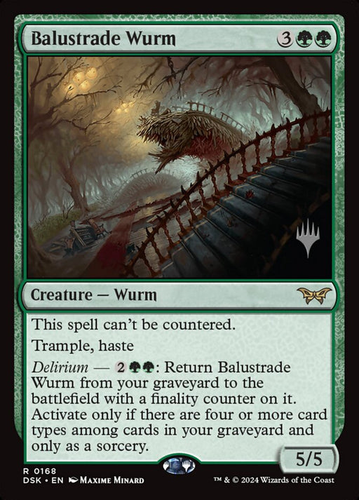 Balustrade Wurm (Foil)