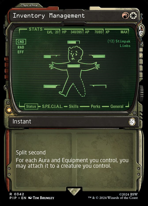 Inventory Management - Inverted - Showcase (Foil)