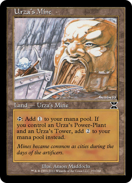 Urza's Mine - Retro Frame