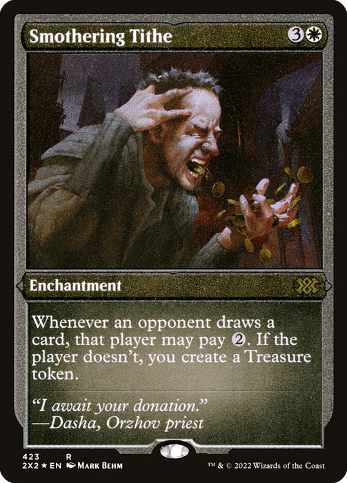 Smothering Tithe - Etched - Inverted - Etched (Foil)