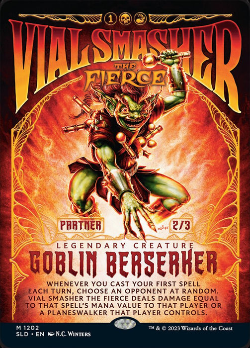 Vial Smasher the Fierce - Borderless - Full Art - Legendary