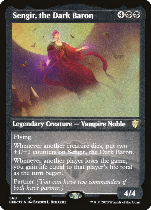 Sengir, the Dark Baron - Etched - Inverted - Legendary - Etched (Foil)