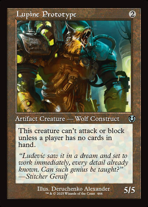 Lupine Prototype - Retro Frame (Foil)
