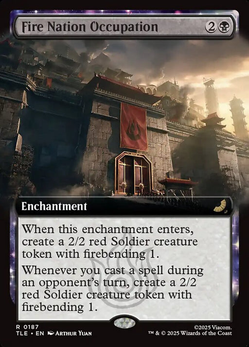 Fire Nation Occupation - Enchantment - Extended Art (Foil)