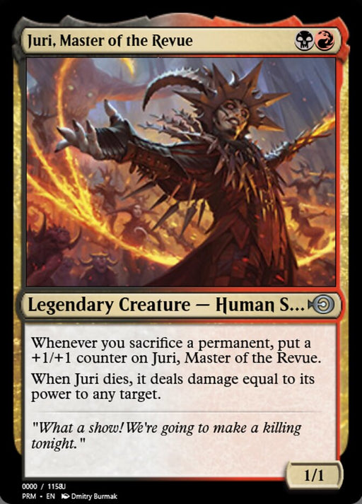 Juri, Master of the Revue - Legendary (Foil)