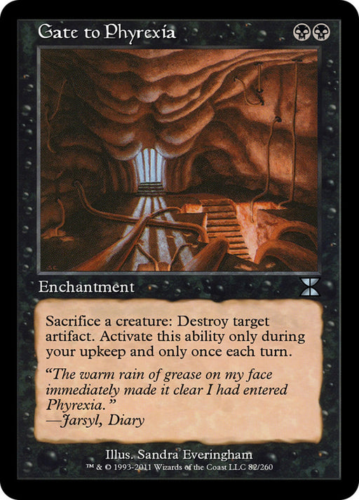 Gate to Phyrexia - Retro Frame
