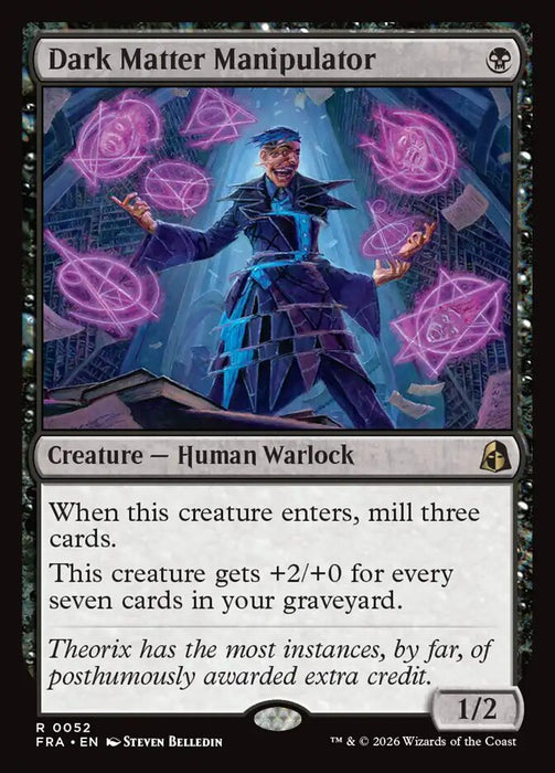 Dark Matter Manipulator (Foil)