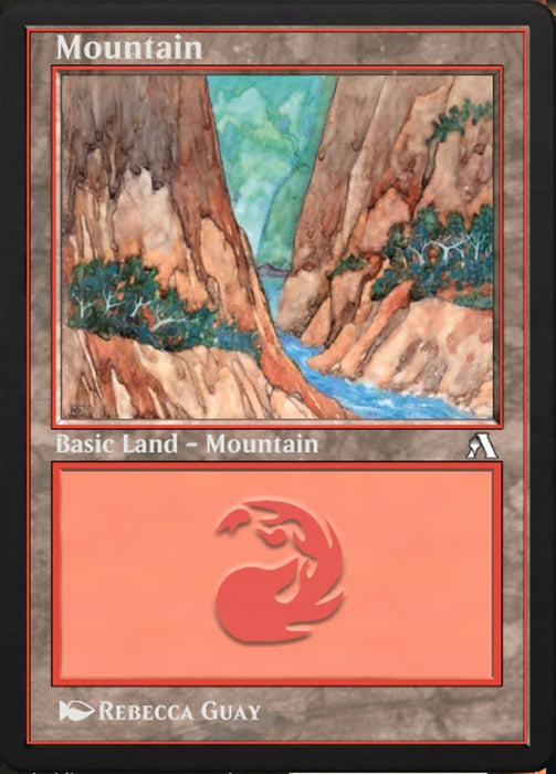 Mountain - Retro Frame