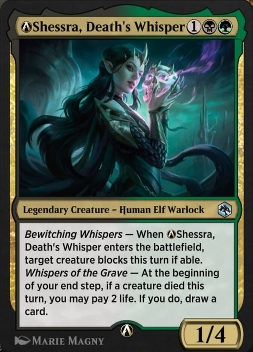 A-Shessra, Death's Whisper - Legendary