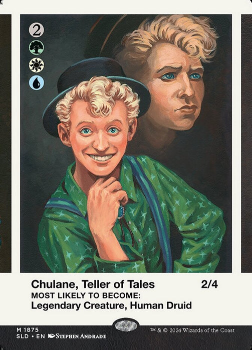 Chulane, Teller of Tales // Chulane, Teller of Tales - Borderless - Full Art - Legendary (Foil)