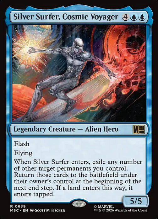 Silver Surfer, Cosmic Voyager - Legendary (Foil)