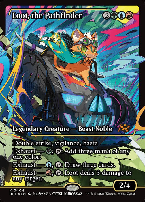 Loot, the Pathfinder - Full Art - Showcase - Legendary - Inverted (Foil)
