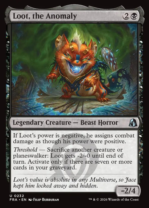 Loot, the Anomaly (Foil)