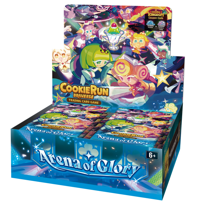 Cookie Run Braverse - Booster Case (8 Boxes) - Arena of Glory - EN