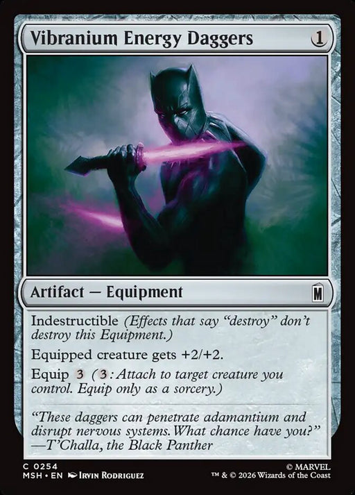 Vibranium Energy Daggers (Foil)