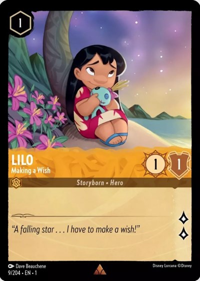 Lilo - Making a Wish - Foil