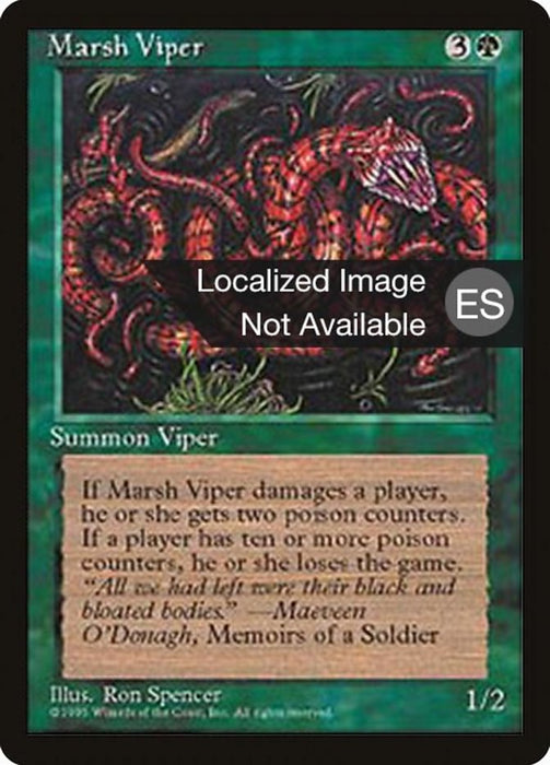 Víbora de pantano - Marsh Viper