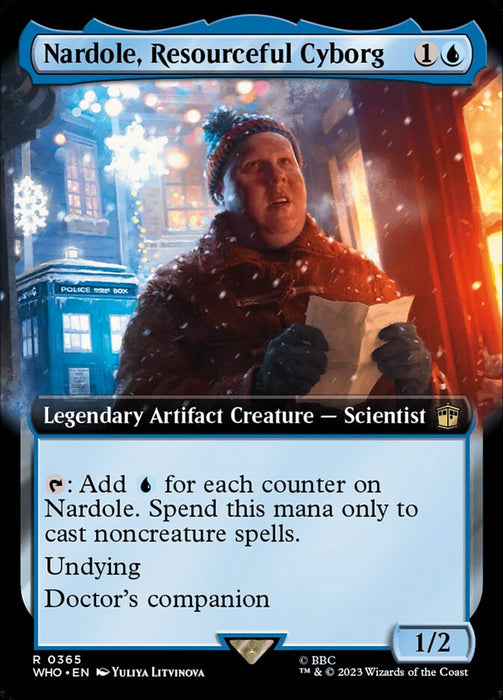 Nardole, Resourceful Cyborg - Extended Art - Legendary