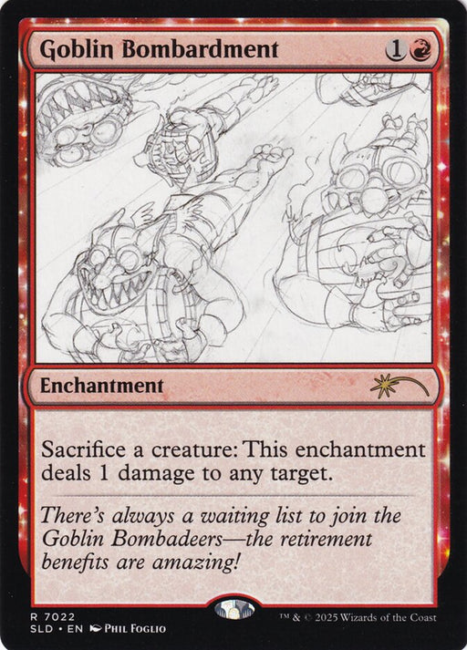 Goblin Bombardment - Enchantment