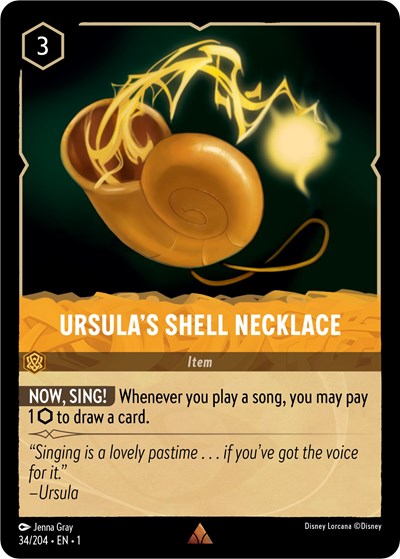 Ursula's Shell Necklace - Foil