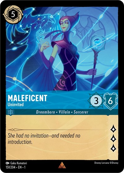Maleficent - Uninvited - Foil