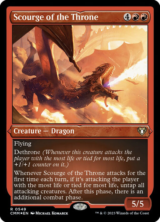 Scourge of the Throne - Etched - Inverted - Etched (Foil)