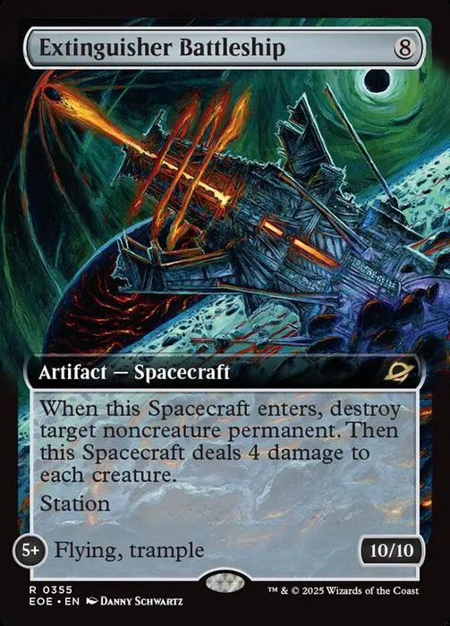 Extinguisher Battleship - Extended Art