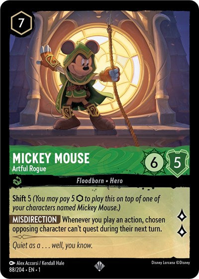 Mickey Mouse - Artful Rogue (Enchanted) - Foil
