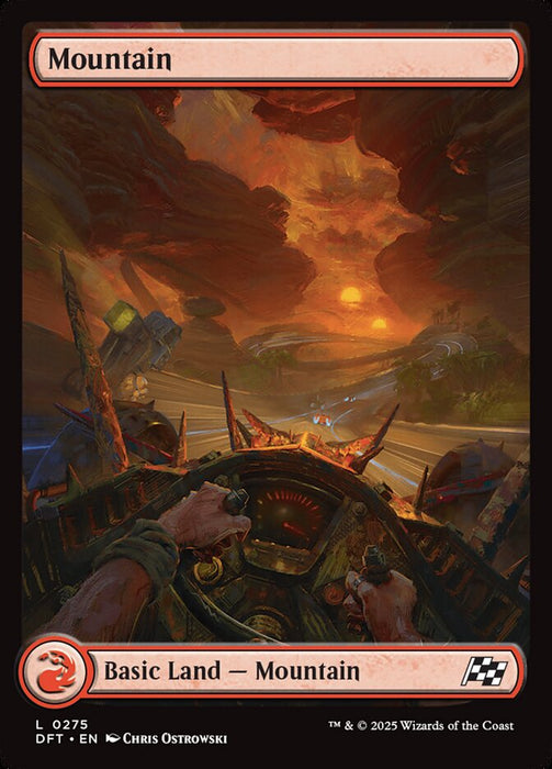 Mountain - Textless - Full Art (Foil)