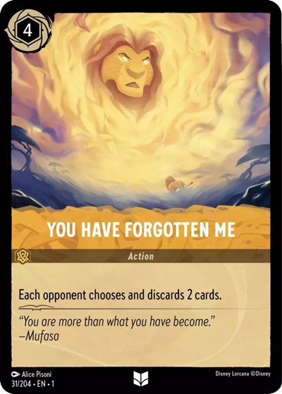 You Have Forgotten Me - Foil