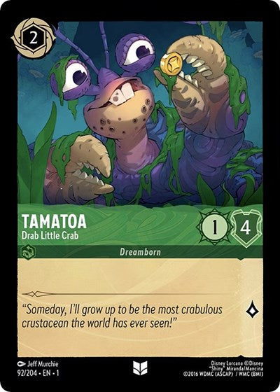 Tamatoa - Drab Little Crab - Foil