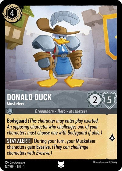 Donald Duck - Musketeer - Foil