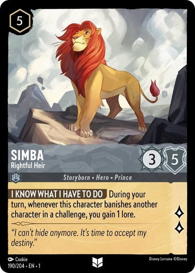 Simba - Rightful Heir - Foil