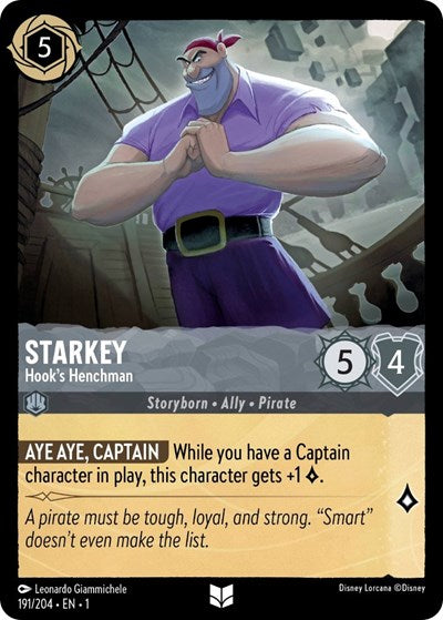 Starkey - Hook's Henchman - Foil
