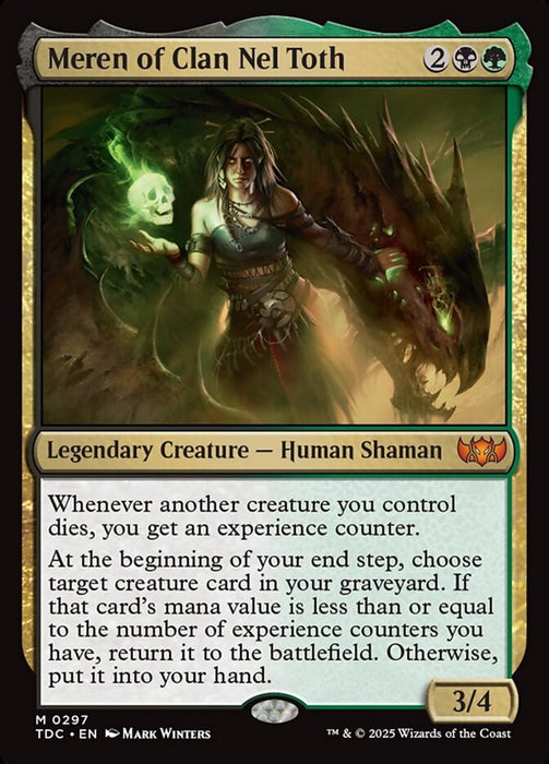 Meren of Clan Nel Toth - Legendary