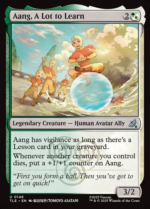 Aang, A Lot to Learn - Legendary