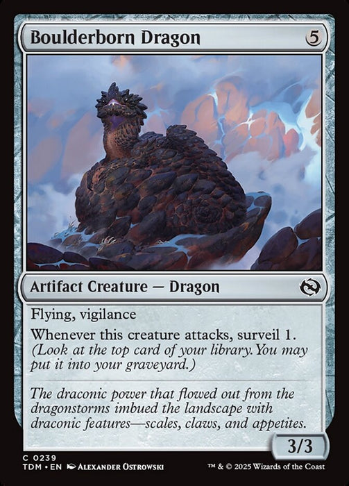 Boulderborn Dragon (Foil)