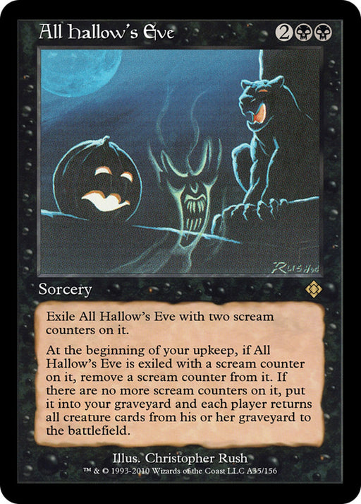 All Hallow's Eve - Retro Frame