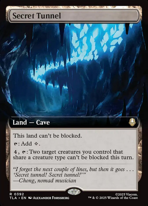 Secret Tunnel - Extended Art (Foil)
