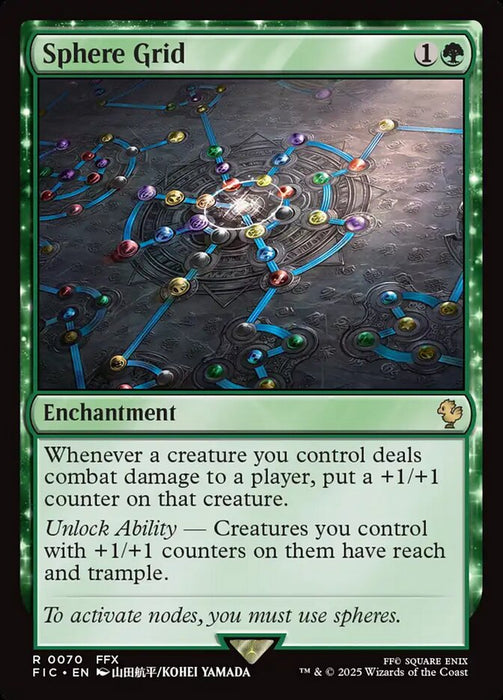 Sphere Grid - Enchantment - Surge Foil