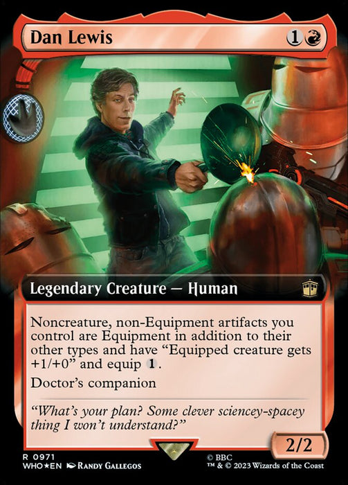Dan Lewis - Extended Art - Legendary - Surge Foil (Foil)
