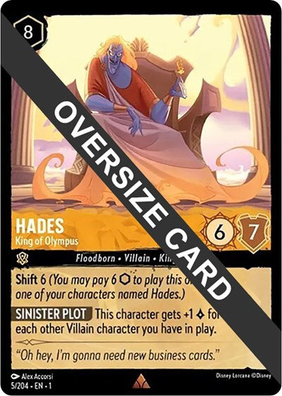 Hades - King of Olympus (Oversized) - Foil