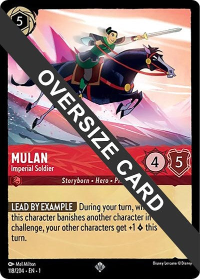 Mulan - Imperial Soldier (Oversized) - Foil